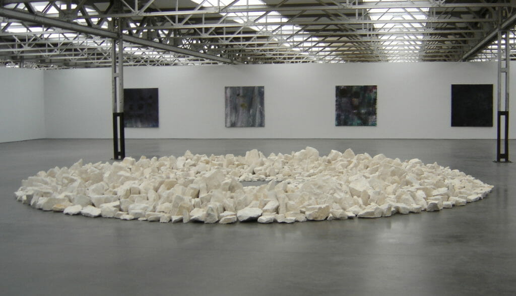 Richard Long, 1991, Planet Circle, museum De Pont