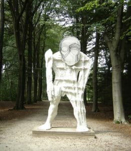 Thomas Houseago, Giant, giant (2010) Thomas Houseago, Giant, giant (2010), Lustwarande 2011, Raw