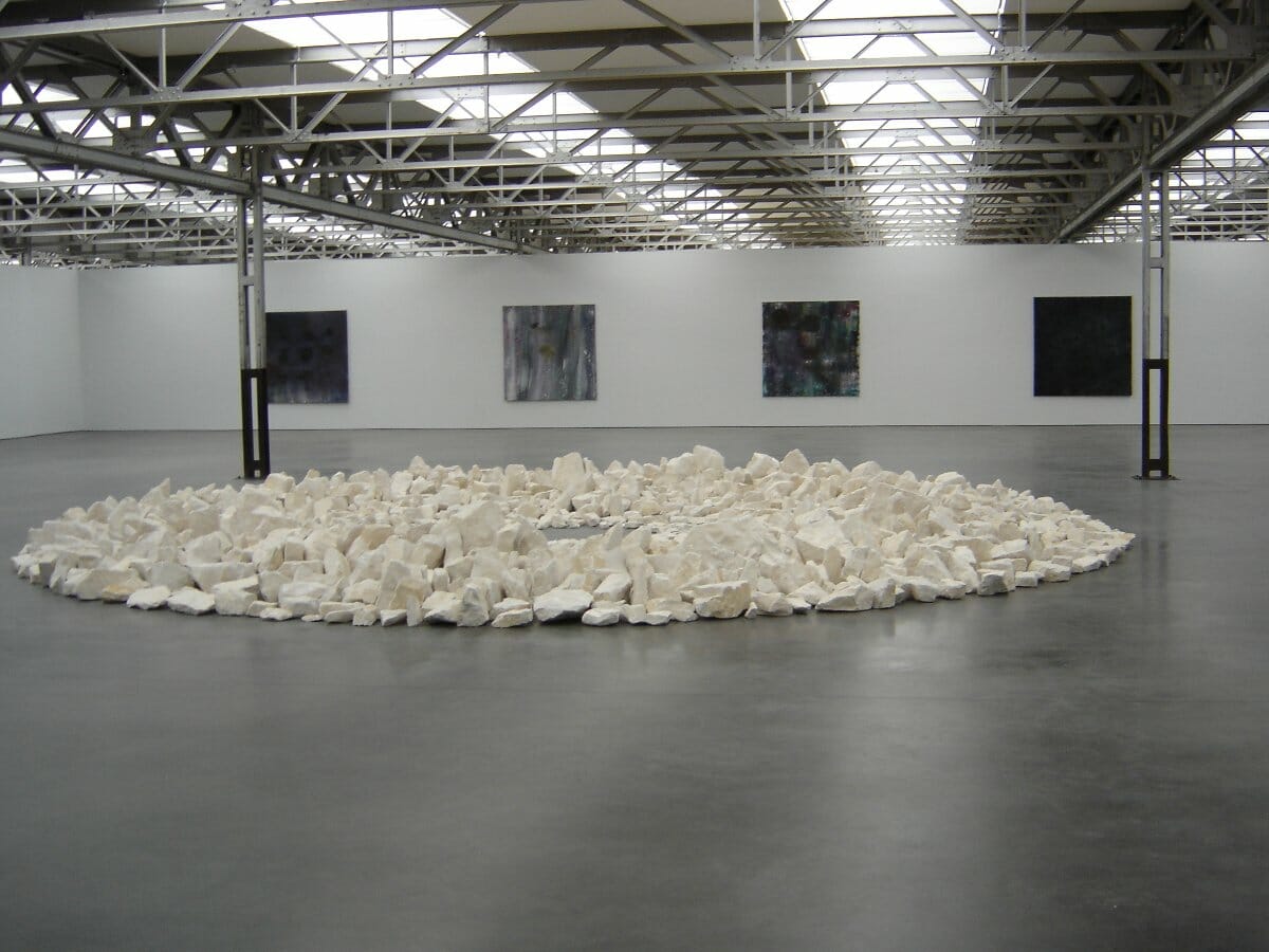 Richard Long 1991 Planet Circle, museum De Pont