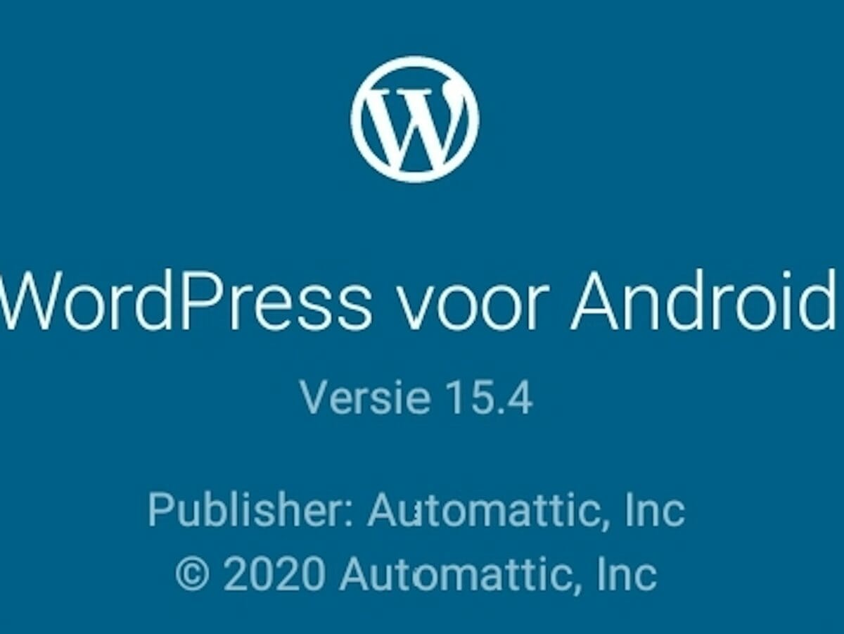 WordPress-app voor Android