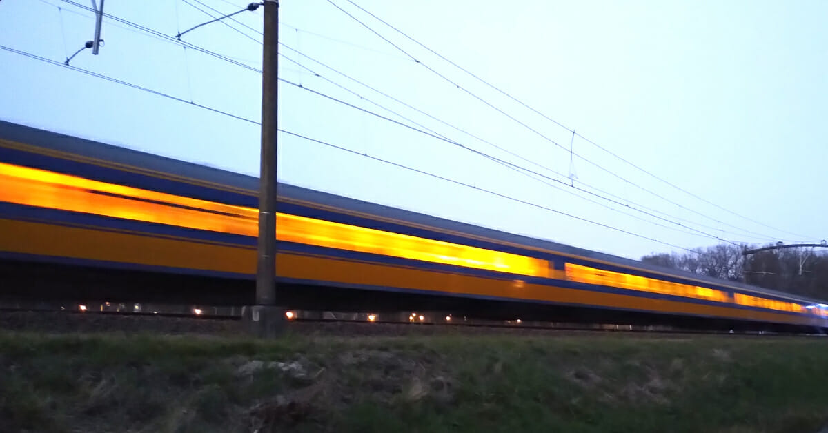 Intercity NS, Zwartvenseweg, Tilburg-West, 2021-03-31 (HB)